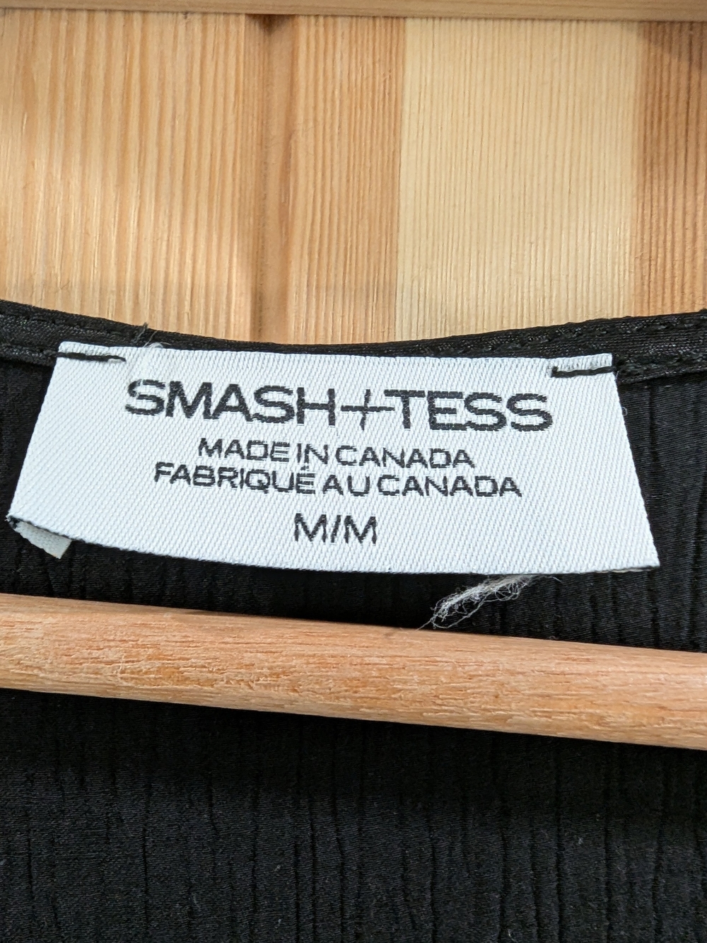 Smash + Tess Black V-Neck Long Sleeve Midi Dress - Picture 11 of 12